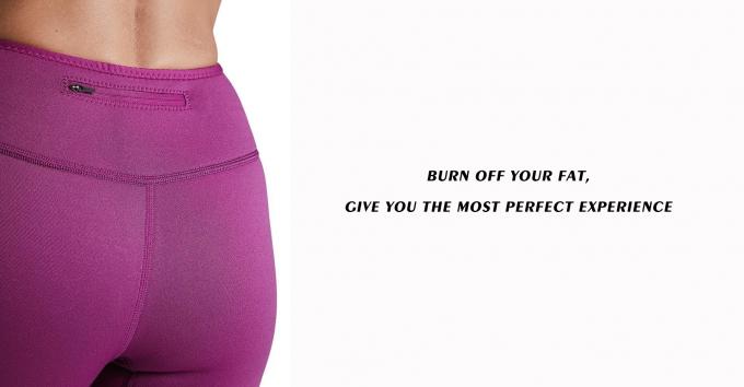 Bequeme elastische Neopren-Trainings-Hosen für Gewichtsverlust absorbiert Schweiß